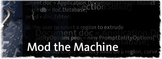 Mod the Machine - Brian Ekins Autodesk Inventor API Blog