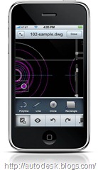AutoCAD on a smart phone