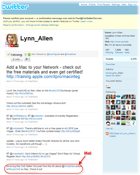Lynn Allen on Twitter