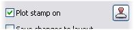 AutoCAD Plotting options, Plot stamp on