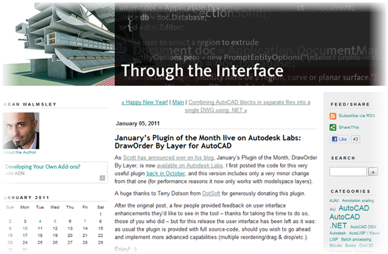 Through the Interface | January’s Plugin of the Month live on Autodesk Labs: DrawOrder By Layer for AutoCAD