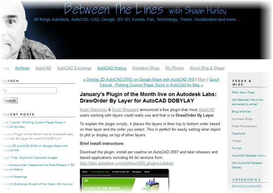 Between The Lines | January's Plugin of the Month live on Autodesk Labs: DrawOrder By Layer for AutoCAD DOBYLAY