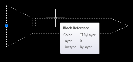 An AutoCAD wood Screw Block