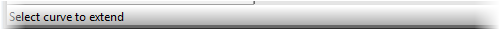 Select curve to extend