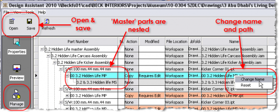 Using Design Assistant to copy an Autodesk Inventor Assembly