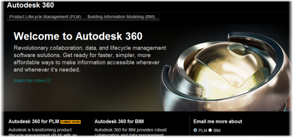 Autodesk 360 - Nexus 360 - PLM 360 - BIM 360