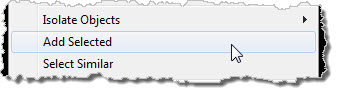The AutoCAD Add selected command