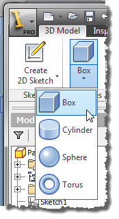 Autodesk Inventor 2013 Primitives