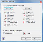 Design and Motion - Constraint Options