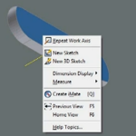 Inventor Topix - Creating an axis in the centre of a slot