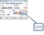 Inventor tale - using a Flush constraint selection to create a Mate constraint