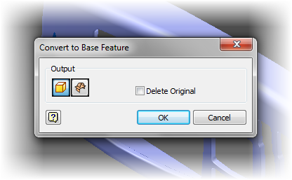 Convert to base feature options