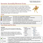 Imaginit - Inventor assembly icons reference guide