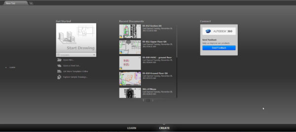 AutoCAD 2015 New Tab