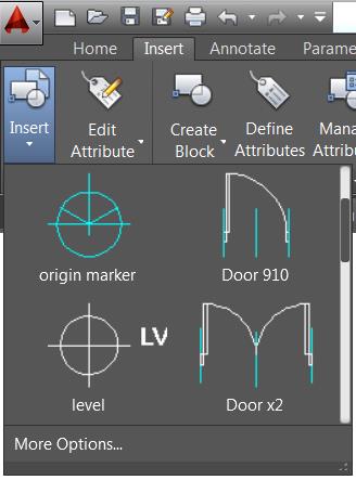 AutoCAD 2015 Ribbon Gallery