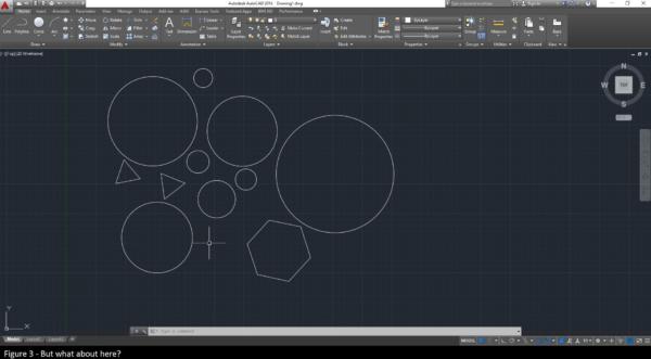 AutoCAD 100 Circles