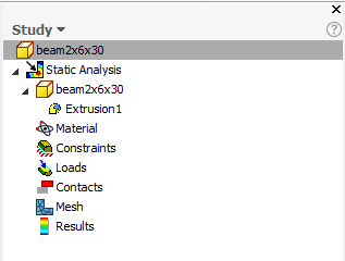 autodesk inventor stress analysis properties