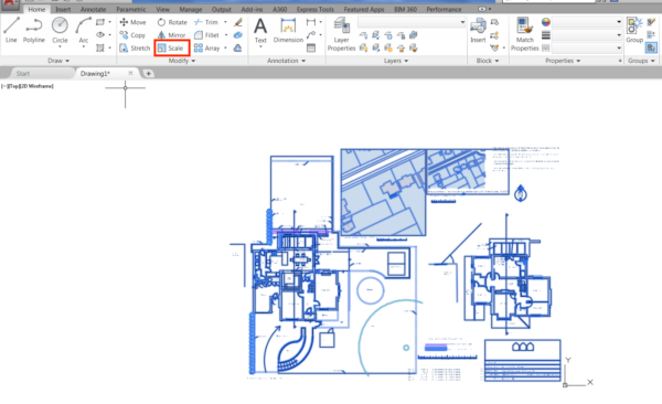 AutoCAD Imported PDF