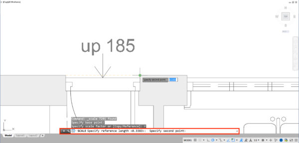 AutoCAD Imported PDF command line options