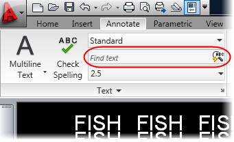 How to use AutoCAD's 'FIND' & 'REPLACE' tool to correct text strings