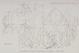 The tracing floor in the York Minster Masons loft