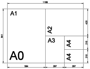 BS ISO Paper sizes