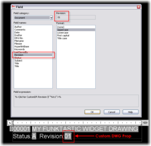 DWG Props inside AutoCAD