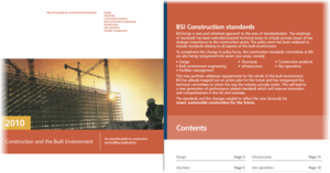 The BSI UK Construction industry Brochure