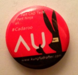 AU 2011 Cadaroo button