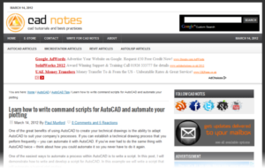 Learn how to write scripts for AutoCAD and speed up your plotting - CAD Notes
