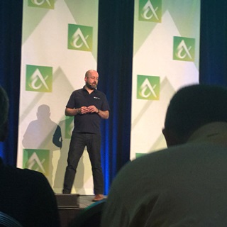 Paul Munford presenting AutoCAD Tool Palettes Master class at Autodesk University 2015