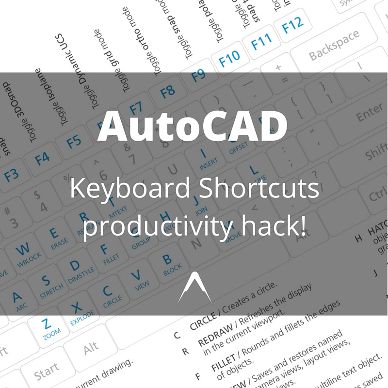 AutoCAD Keyboard Shortcuts Easy Productivity Hack 