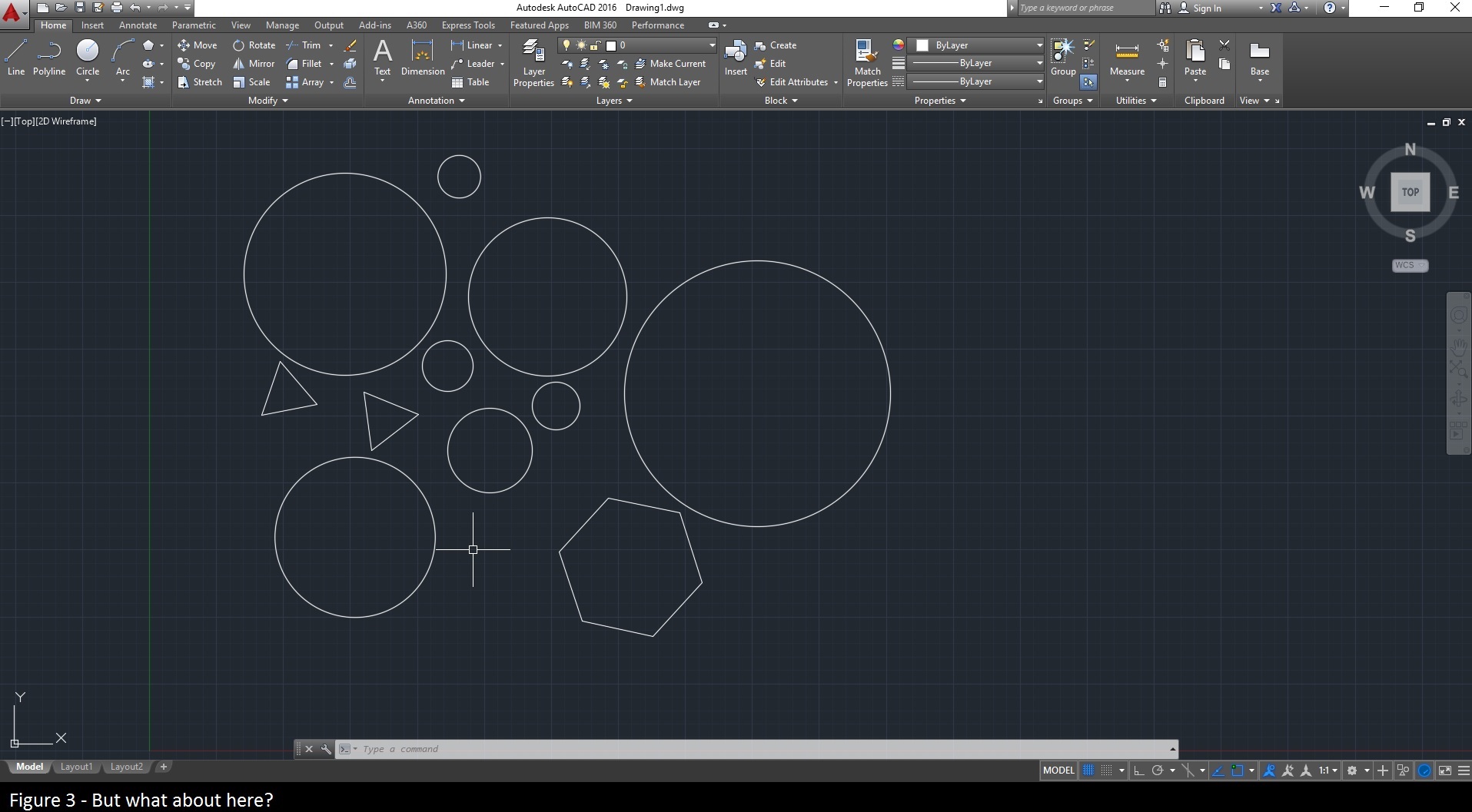100 Circles. Secrets of AutoCAD QSELECT